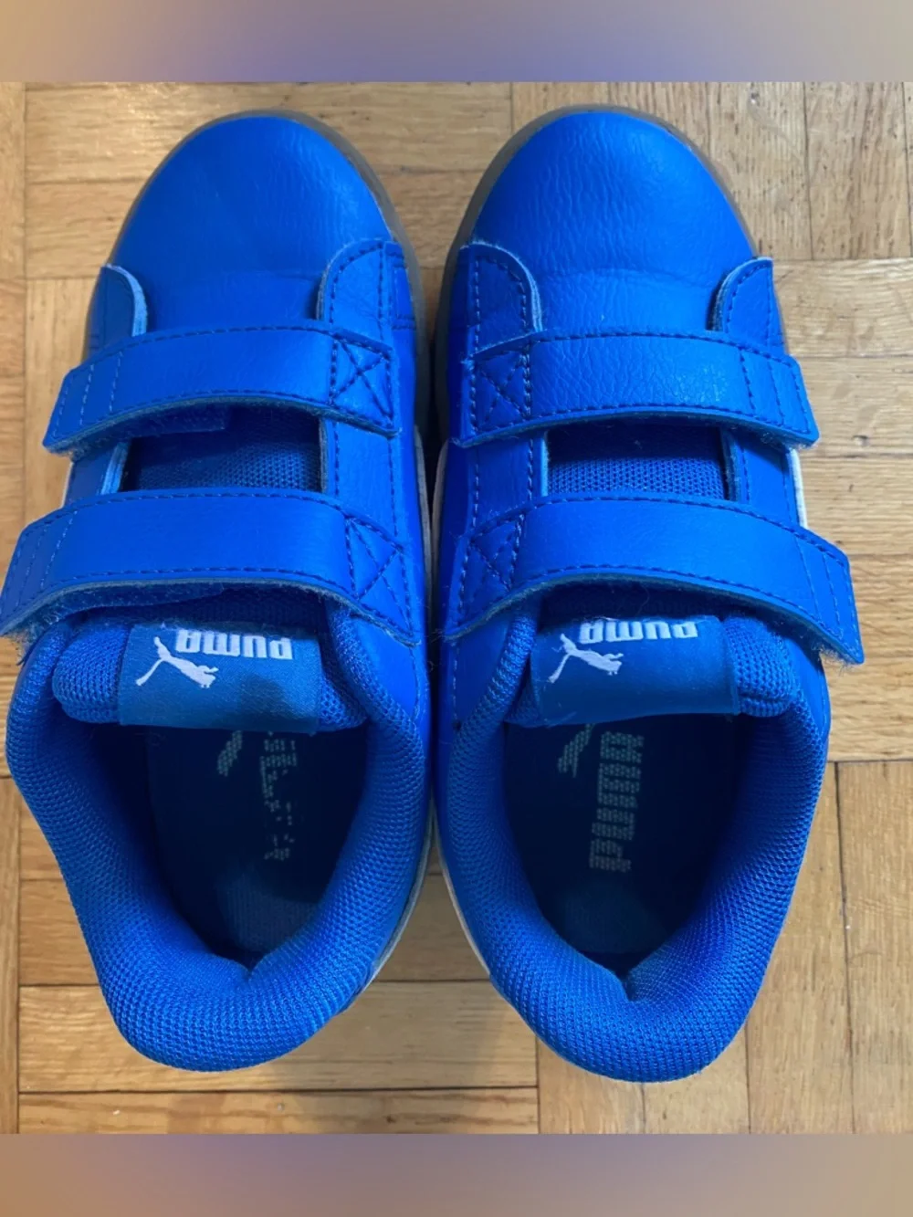Kids Puma Velcro Sneakers - Picture 2 of 7